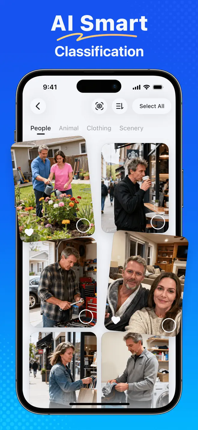 AI photo classification in Tidyfoto